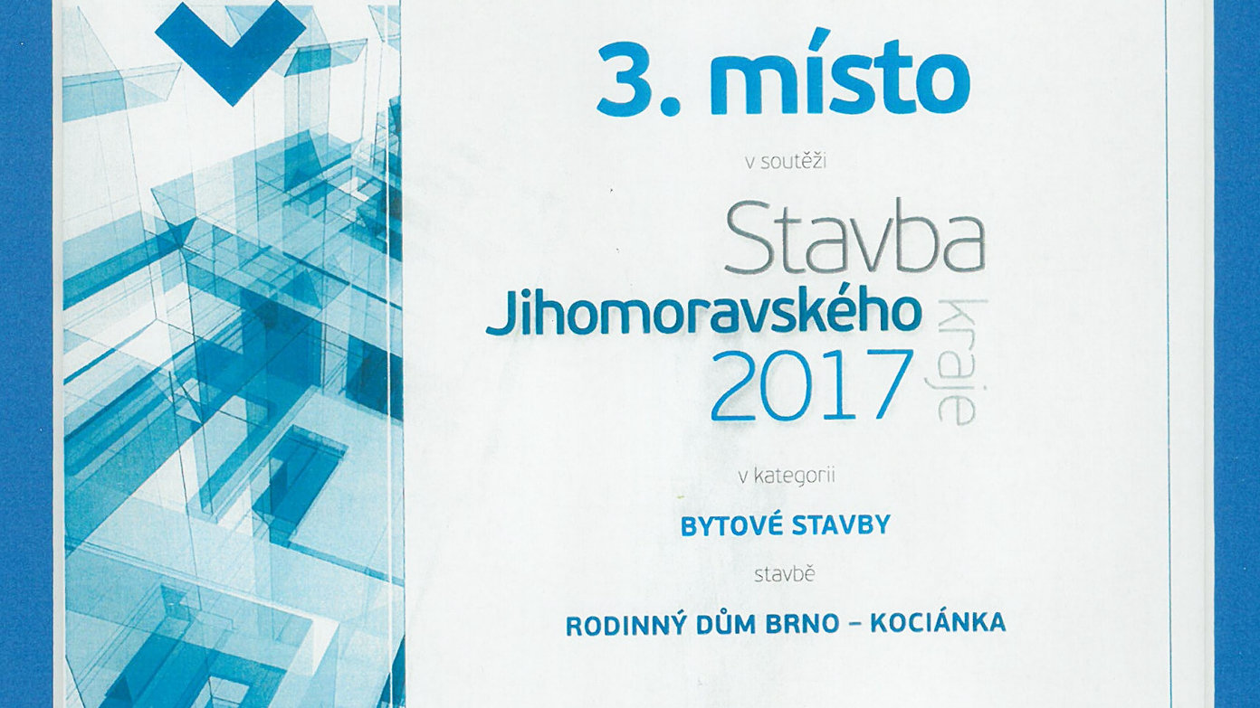 Building of the Year of the South Moravian Region 2017