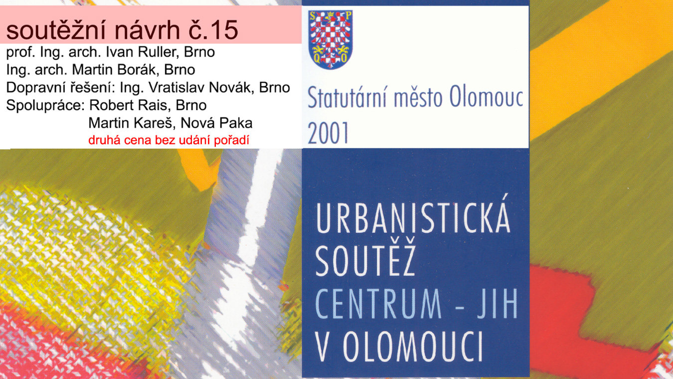 Urbanistická studie - Olomouc 2001